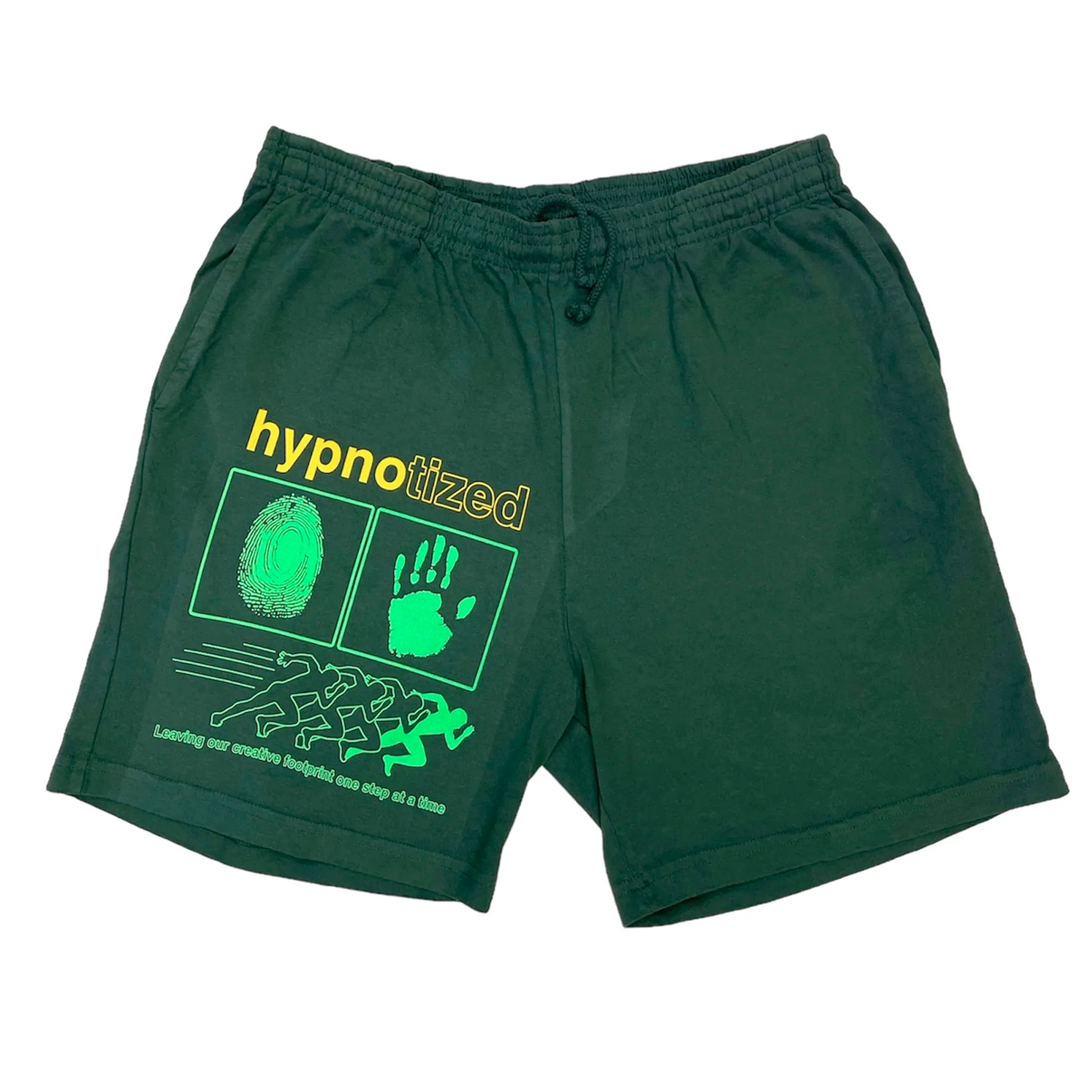 未使用  Shari Bleu - Grass No Greener / 12\" Linen-blend Drawstring Short For Women | Factory