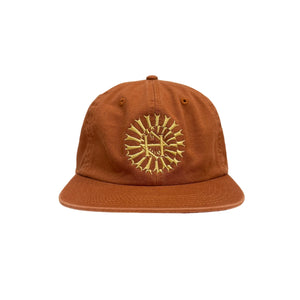 hypno copper gold mid profile logo cap