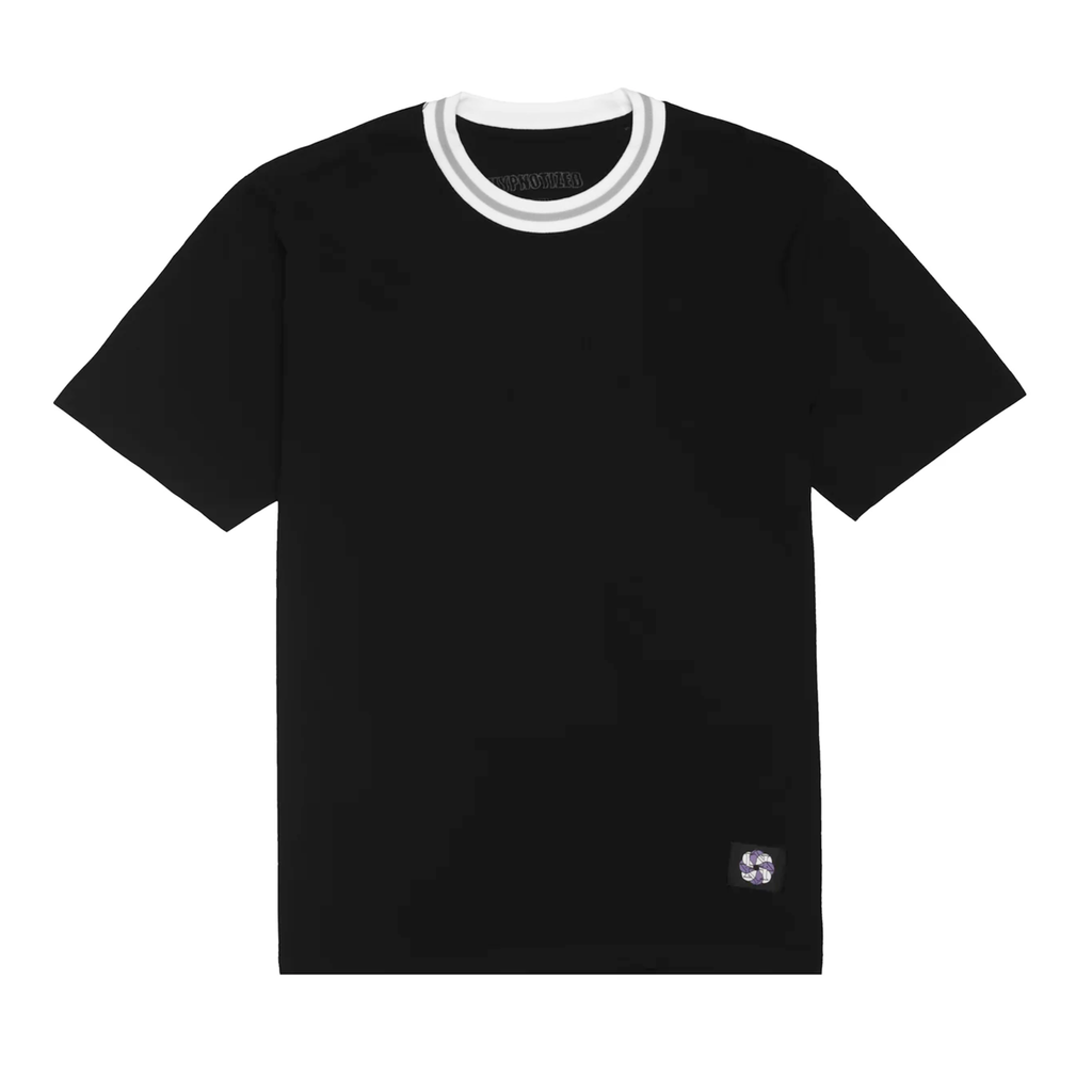 BLACK FLASHBACK RINGER TEE