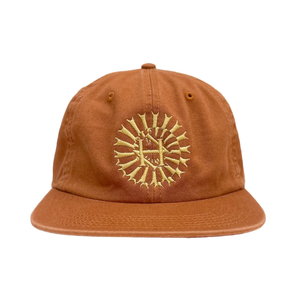 hypno copper gold mid profile logo cap