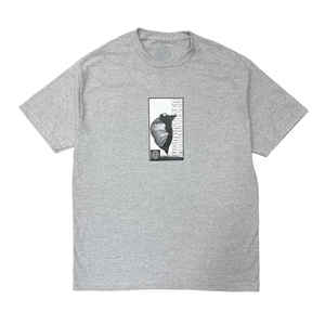 FALLING HEATHER GREY TEE