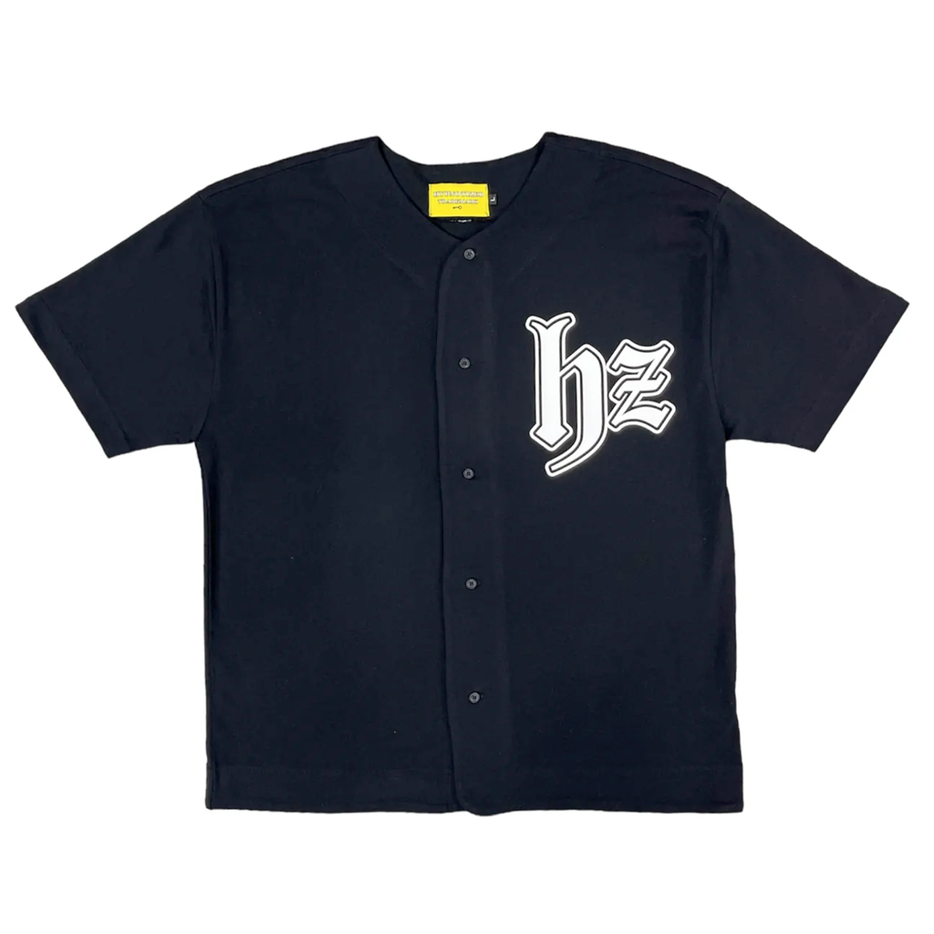 hypno hz black baseball button up