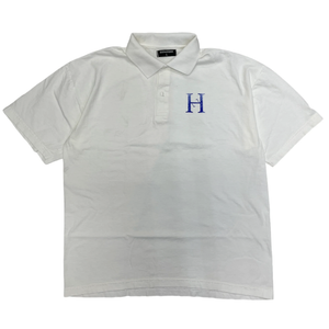 hypno shortsleeve uni polo off-white