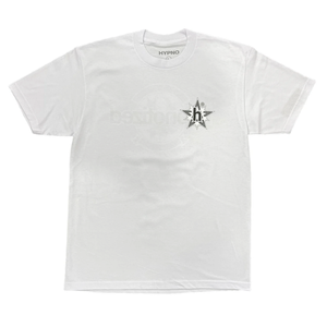 hypno white cement star tee